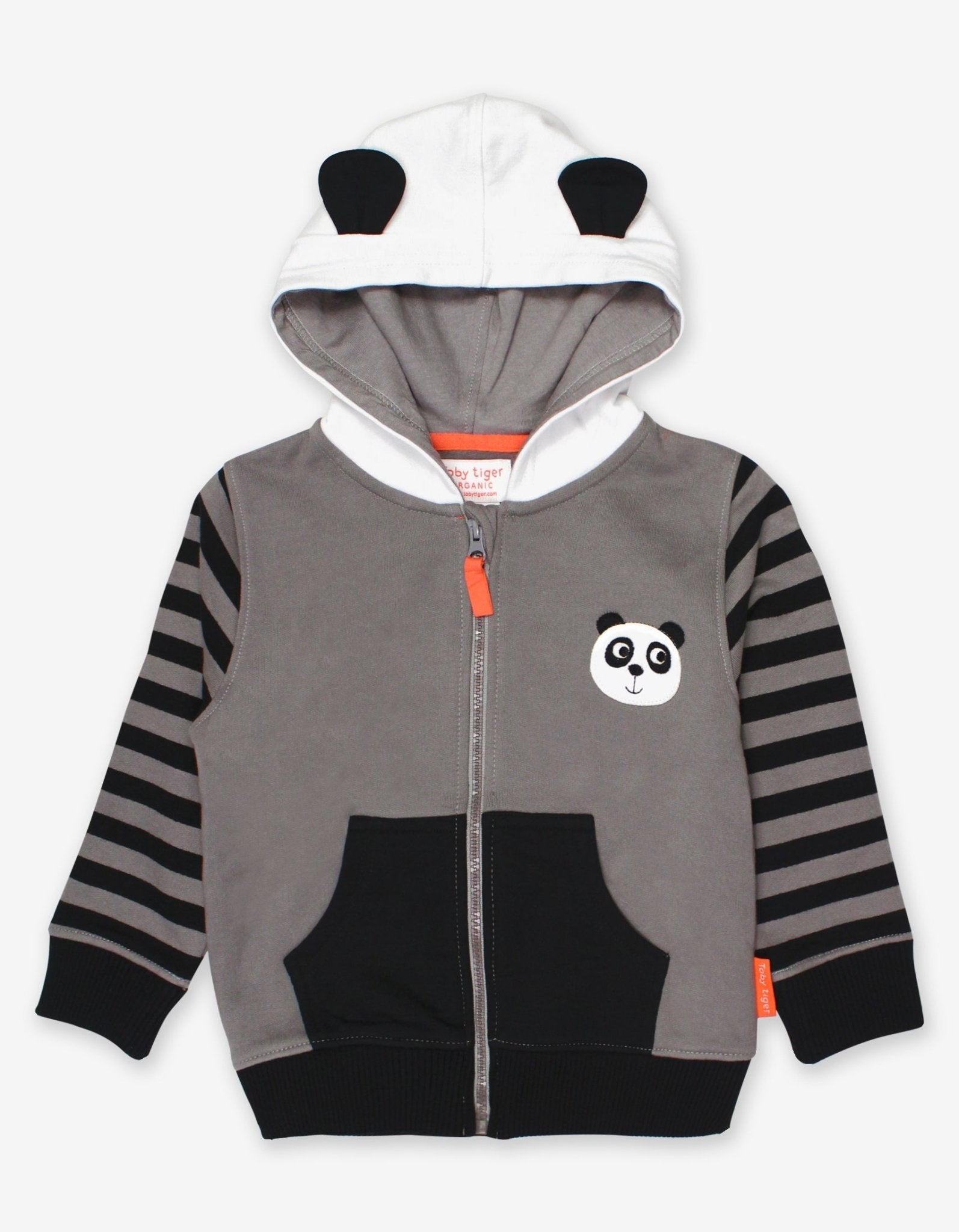 Organic Panda Hoodie Toby Tiger