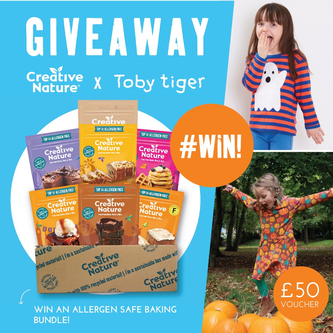 Creative Nature & Toby Tiger Halloween Giveaway! - Toby Tiger