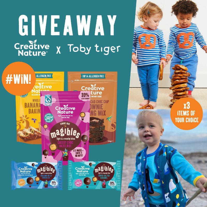 GIVEAWAY TIME with Creative Nature - Toby Tiger UK Retail