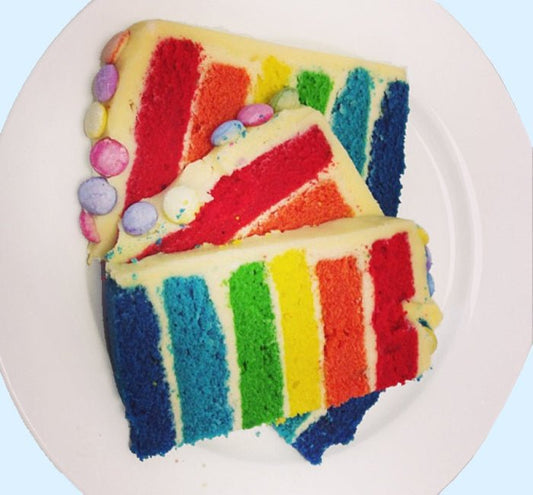 Indulge in Rainbow Delight with Toby Tiger's Colourful Cake Recipe! - Toby Tiger