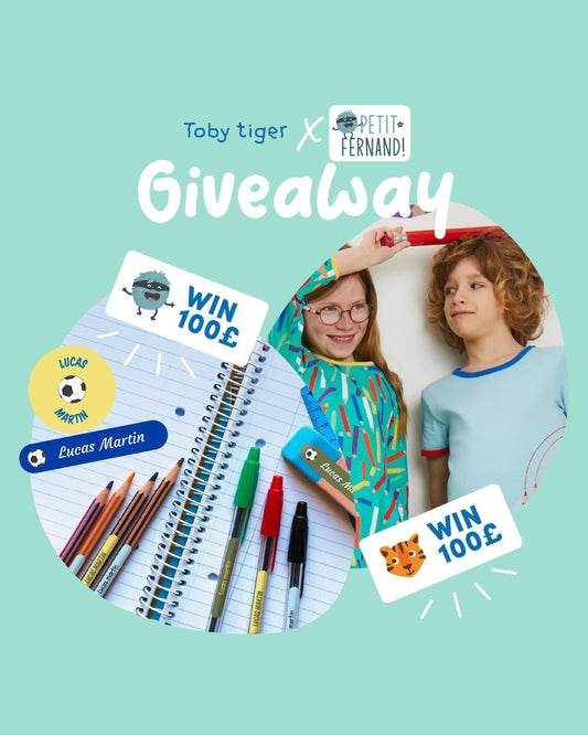 Petit-Fernand UK and Toby Tiger Giveaway - Toby Tiger