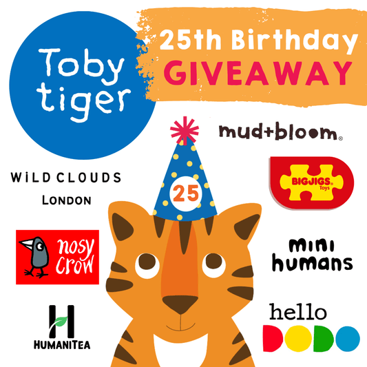 Toby Tiger's 25th Birthday Giveaway Extravaganza! - Toby Tiger