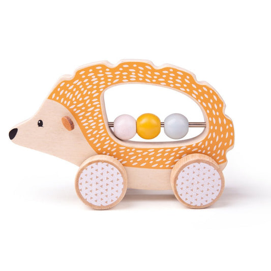 Push Along Hedgehog - FSC 100% - Toby Tiger UK Retail