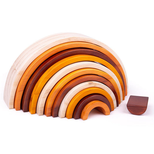 Large Rainbow Stacking Toy - Toby Tiger UK Retail