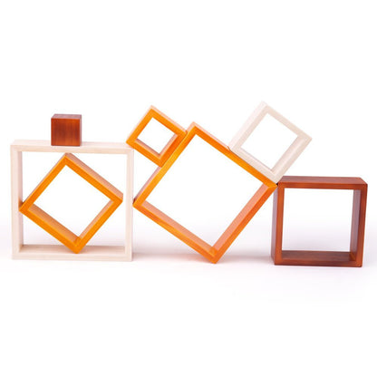 Wooden Stacking Squares - Toby Tiger UK Retail