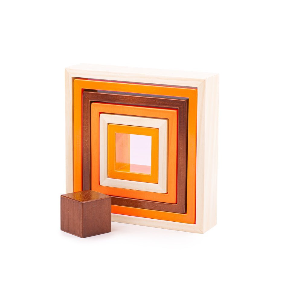 Wooden Stacking Squares - Toby Tiger UK Retail