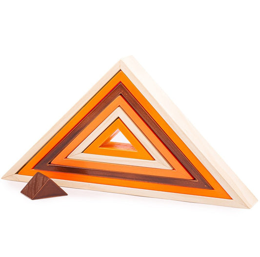 Wooden Stacking Triangles - Toby Tiger UK Retail