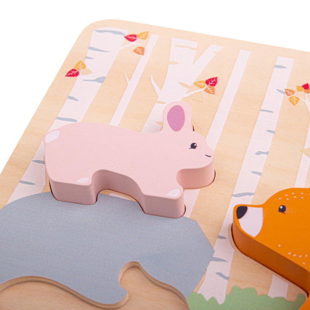 Woodland Chunky Puzzle - FSC 100% - Toby Tiger UK Retail