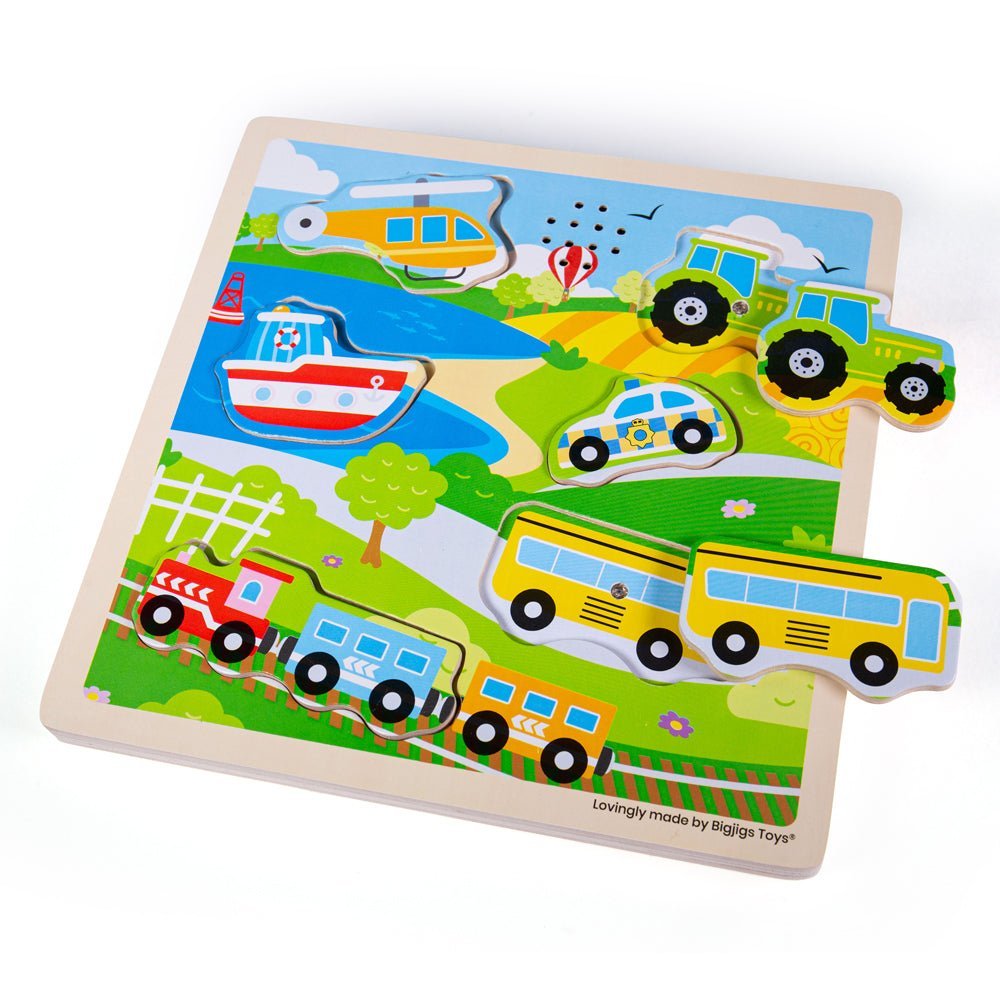 Transport Sound Puzzle - Toby Tiger UK Retail