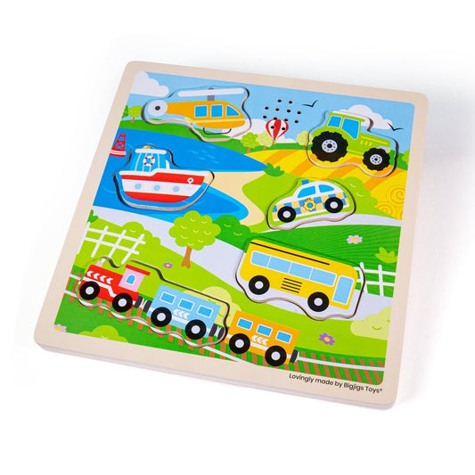 Transport Sound Puzzle - Toby Tiger UK Retail