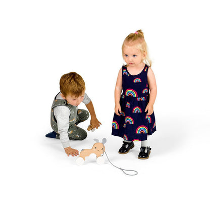 Fsc Pull Along Bunny & Baby - Toby Tiger UK Retail