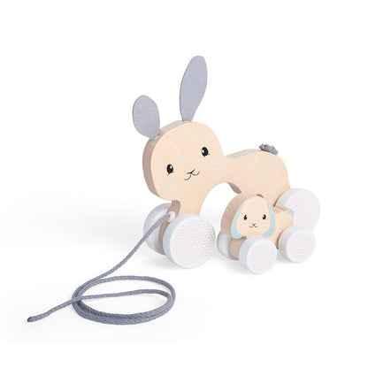 Fsc Pull Along Bunny & Baby - Toby Tiger UK Retail