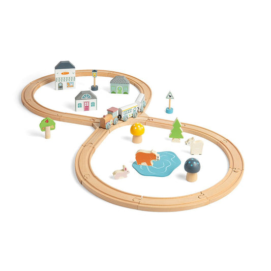 Fsc Train Set (Woodland Animal) - Toby Tiger UK Retail