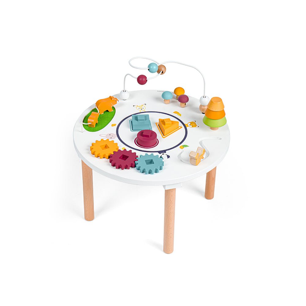 FSC Wooden Animal Activity Table - Toby Tiger