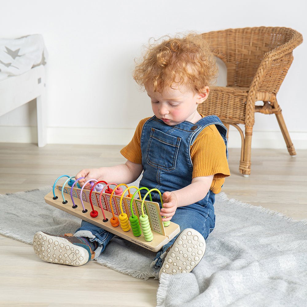 Rainbow Counting Abacus - Toby Tiger UK Retail