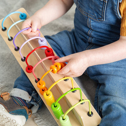 Rainbow Counting Abacus - Toby Tiger UK Retail