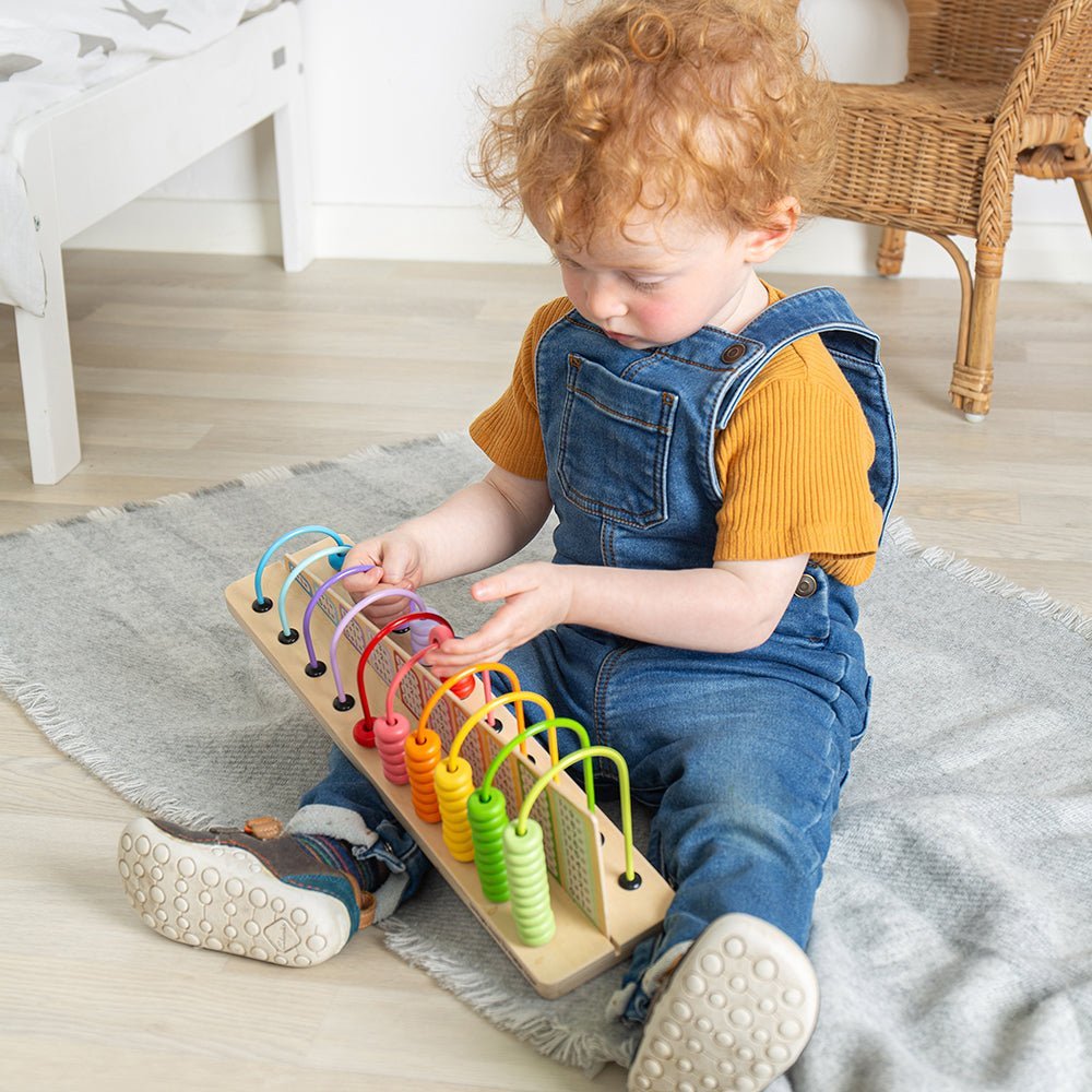 Rainbow Counting Abacus - Toby Tiger UK Retail