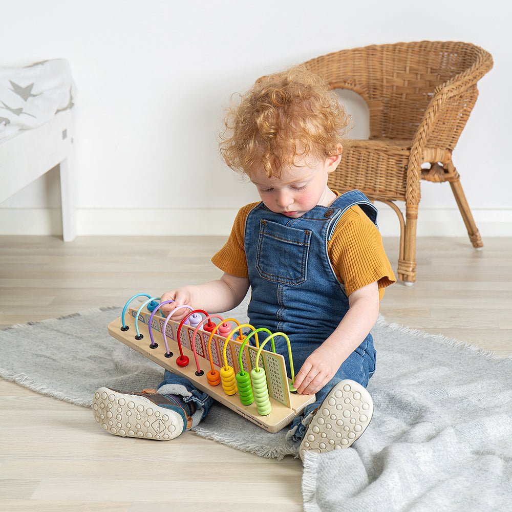 Rainbow Counting Abacus - Toby Tiger UK Retail