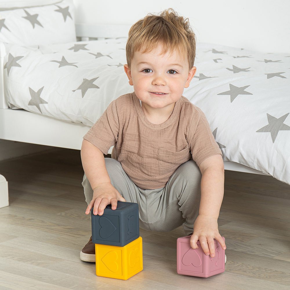 Silicone Sensory Cubes - Toby Tiger UK Retail