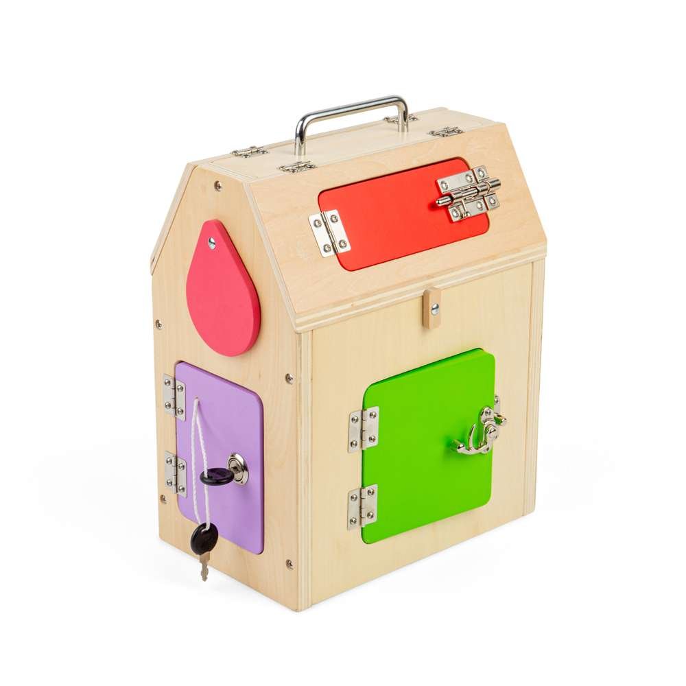 Latches & Catches House - Wooden Toy - Toby Tiger