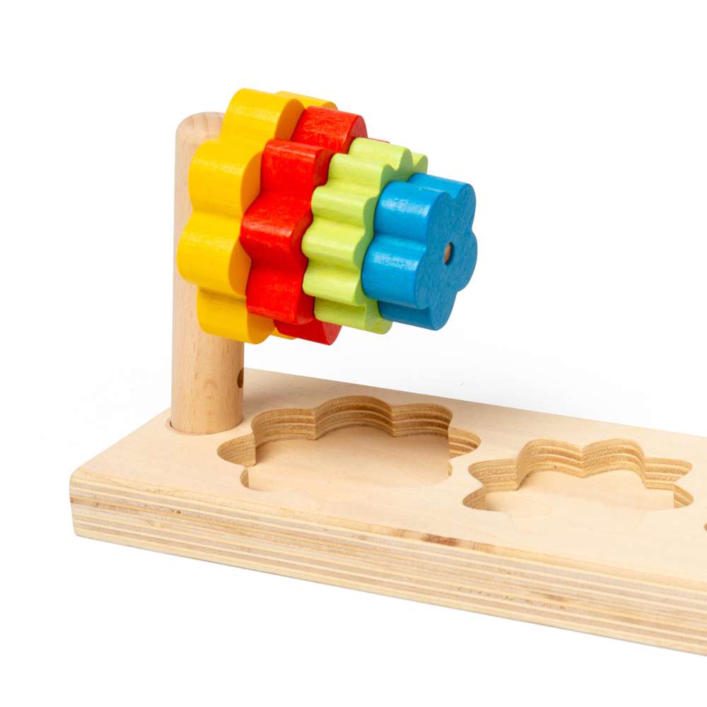 Flower Sorter - Wooden Toy - Toby Tiger