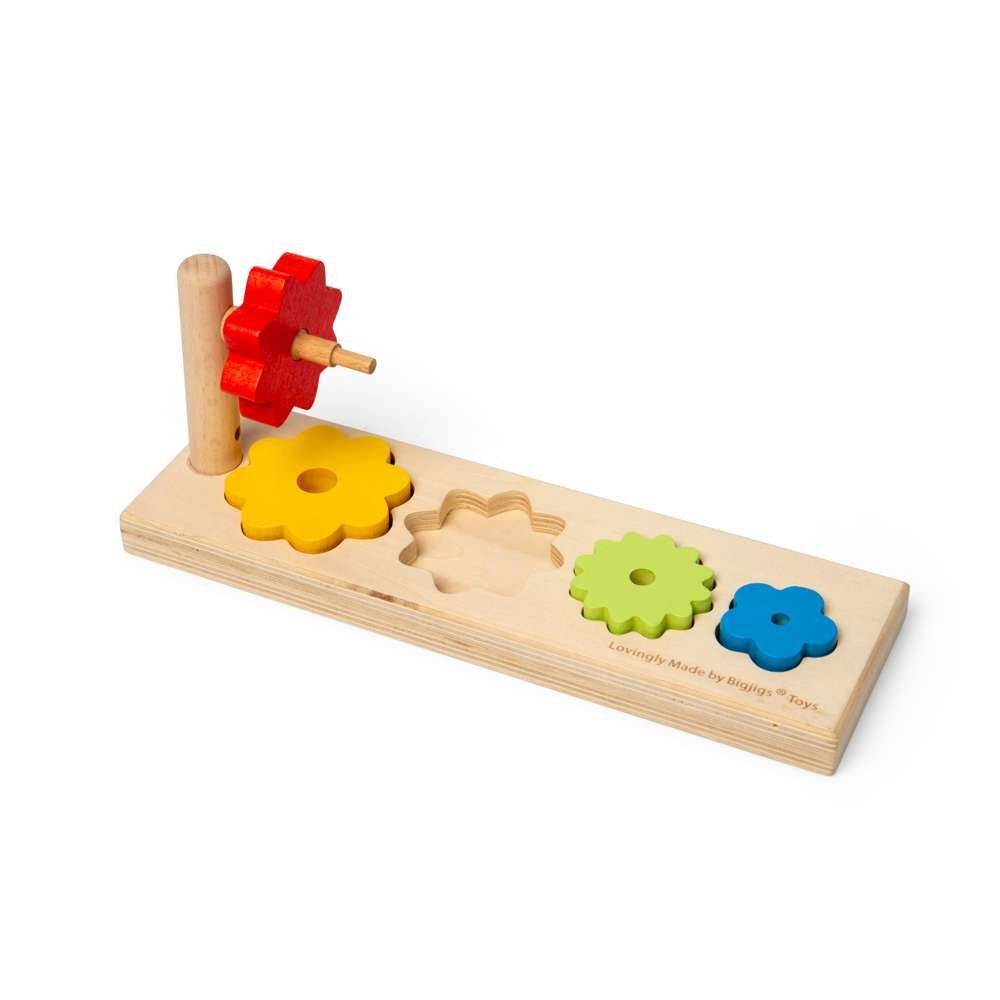 Flower Sorter - Wooden Toy - Toby Tiger