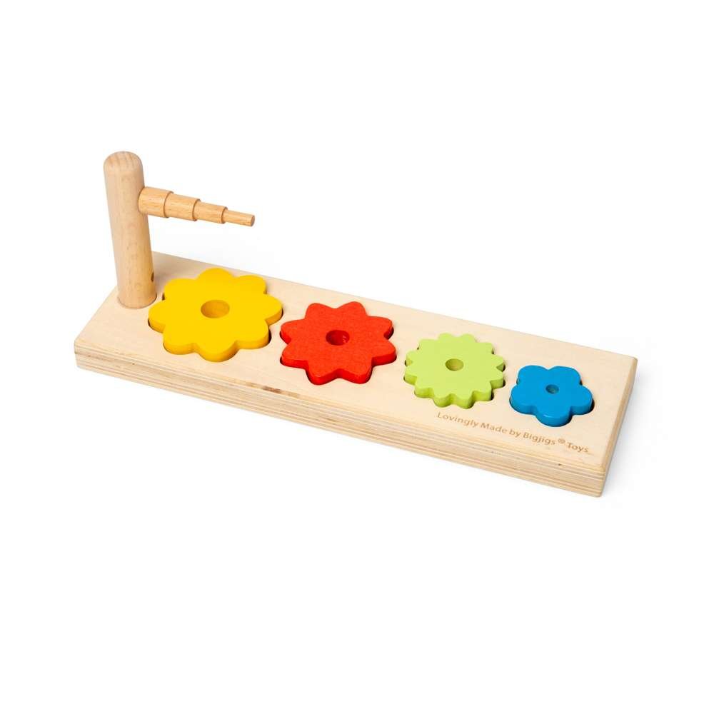 Flower Sorter - Wooden Toy - Toby Tiger