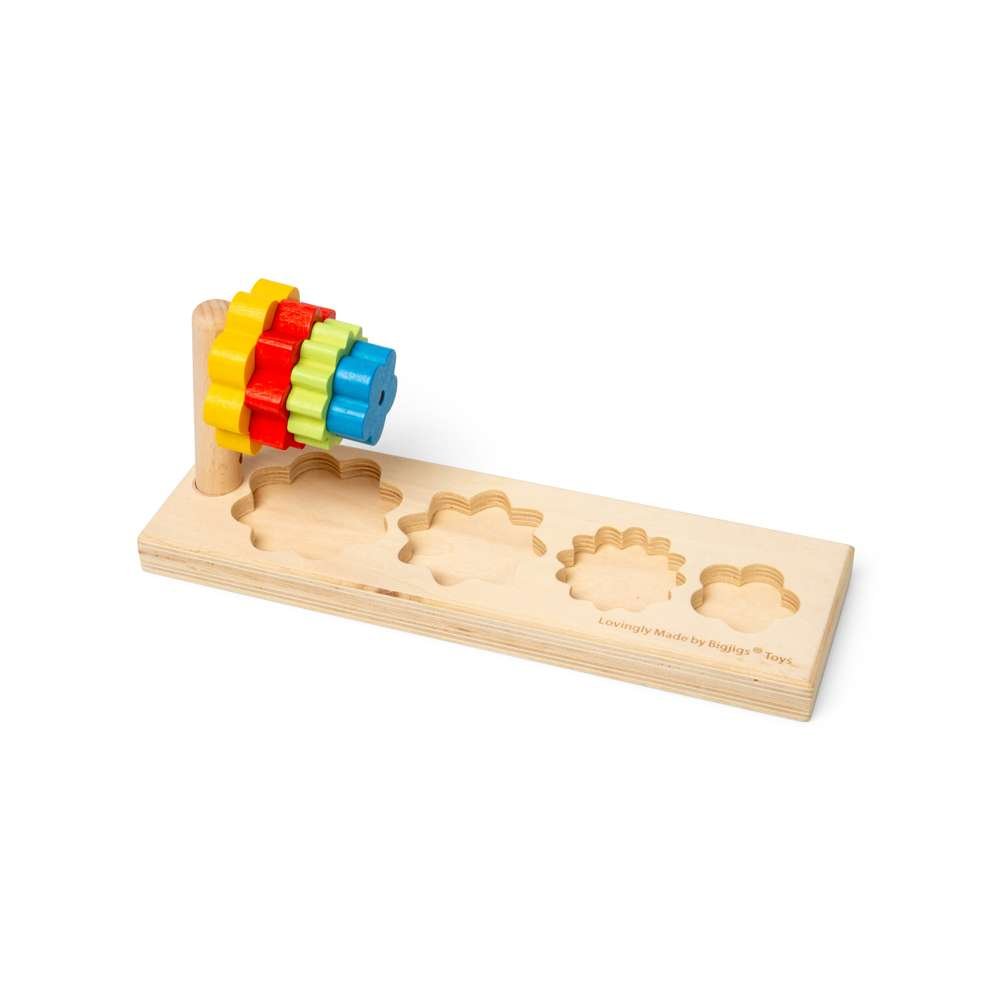 Flower Sorter - Wooden Toy - Toby Tiger