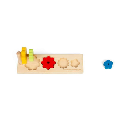 Flower Sorter - Wooden Toy - Toby Tiger