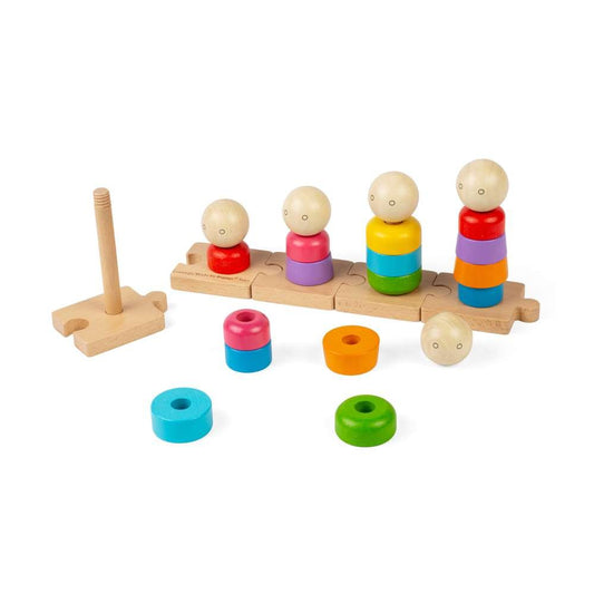 Rainbow Family - Wooden Toy - Toby Tiger