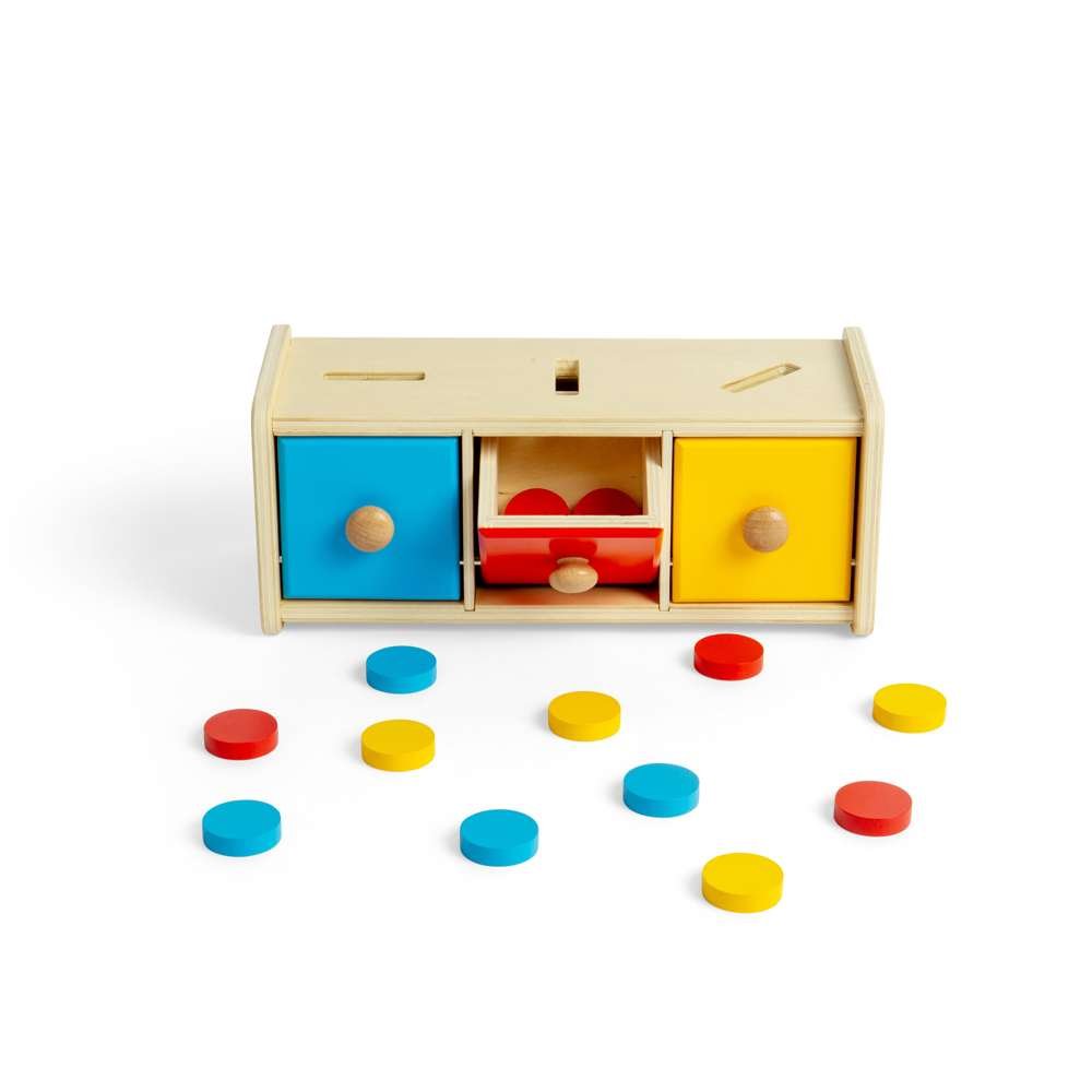 Token Sorter - Wooden Toy - Toby Tiger