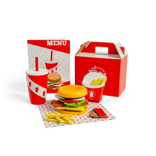 Burger and Fries Set - Toby Tiger