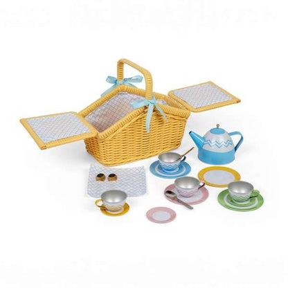 Picnic Set in Basket - Toby Tiger