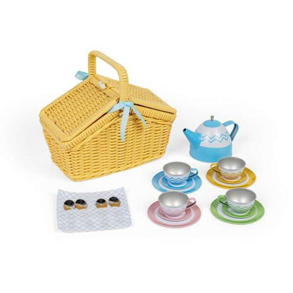 Picnic Set in Basket - Toby Tiger