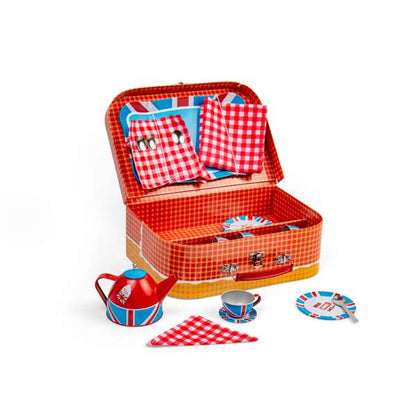 London Tin Tea Set - Toby Tiger