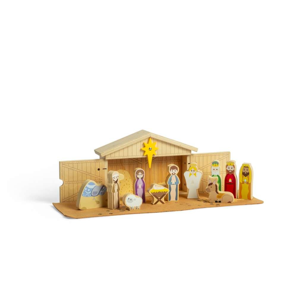 Nativity Set - Wooden Toy - Toby Tiger