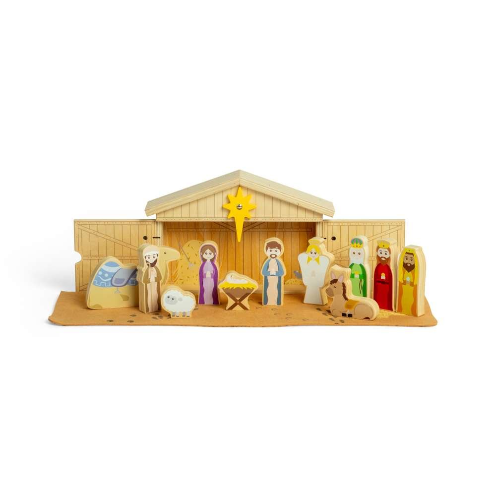 Nativity Set - Wooden Toy - Toby Tiger