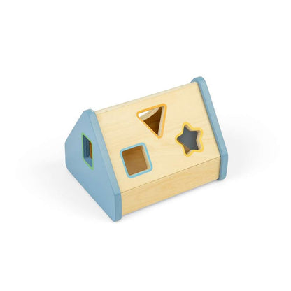 Shape Sorter House - Wooden Toy - Toby Tiger