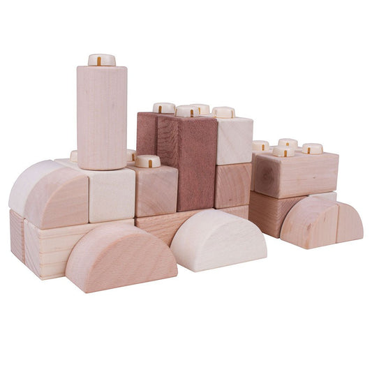 Natural Wood Clicking Blocks - Toby Tiger UK Retail