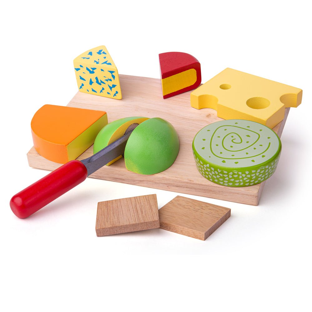 Cheese Board Set - Wooden Toy - Toby Tiger