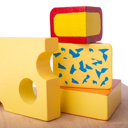 Cheese Board Set - Wooden Toy - Toby Tiger