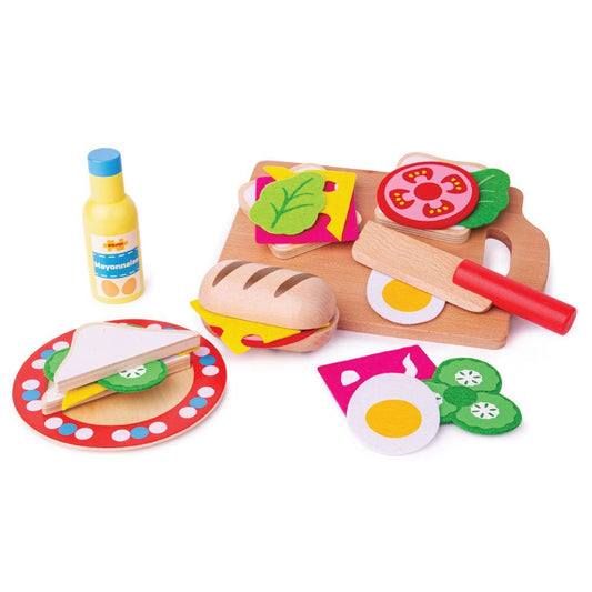 Sandwich Making Playset - Toby Tiger UK Retail