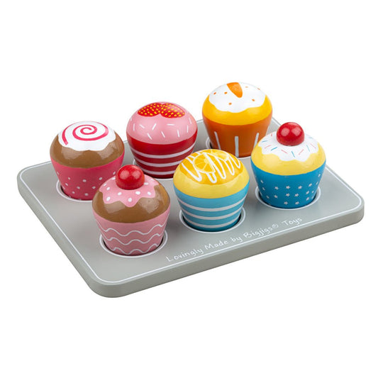 Muffin Tray - Wooden Toy - Toby Tiger