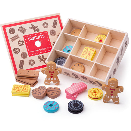 Biscuit Box - Wooden Toy - Toby Tiger