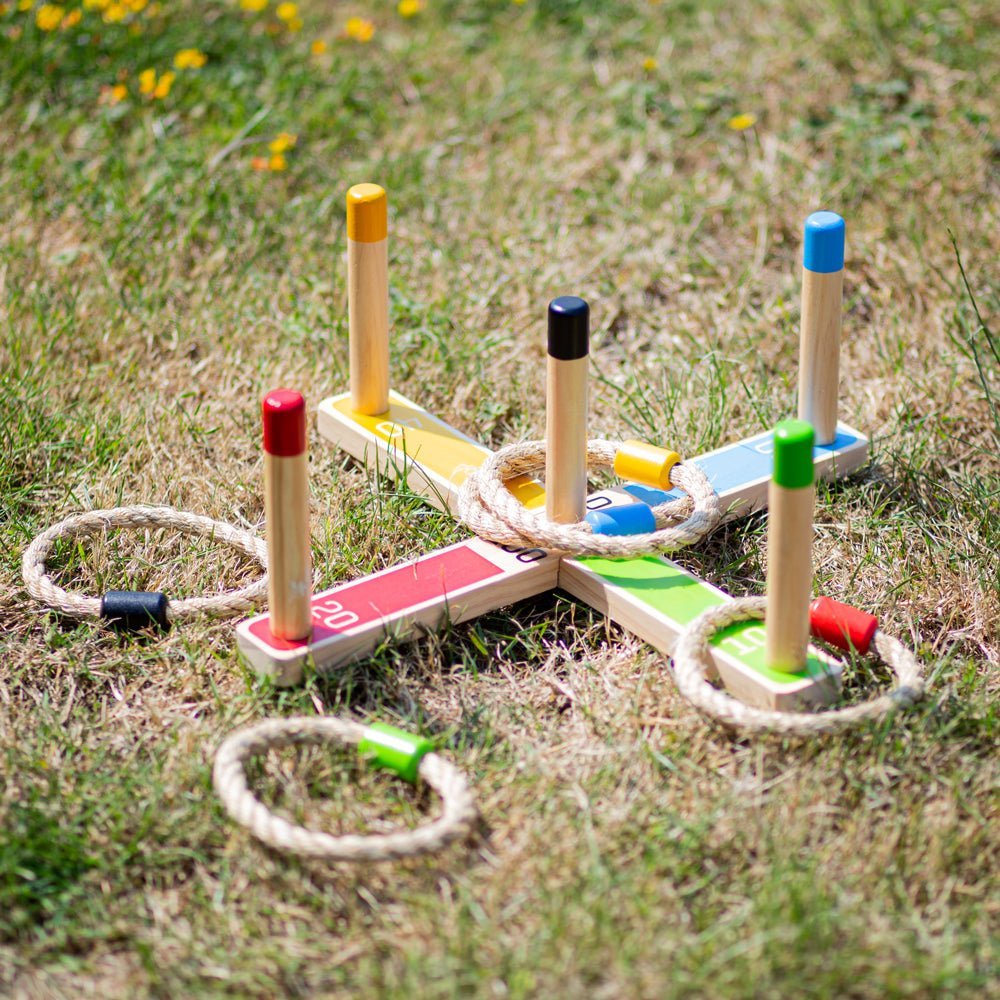 Wooden Quoits Game - Toby Tiger UK Retail