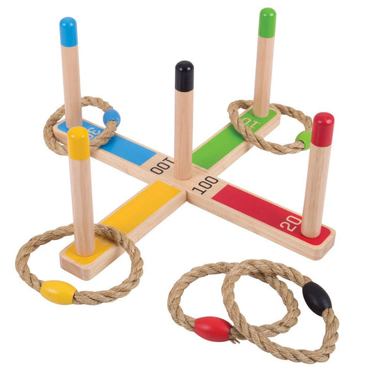 Wooden Quoits Game - Toby Tiger UK Retail