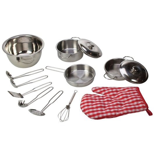 Stainless Steel Kitchenware Set - Toby Tiger UK Retail