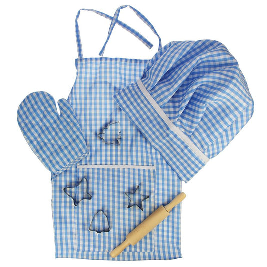 Blue Chef's Set - Dress Up Costume - Toby Tiger