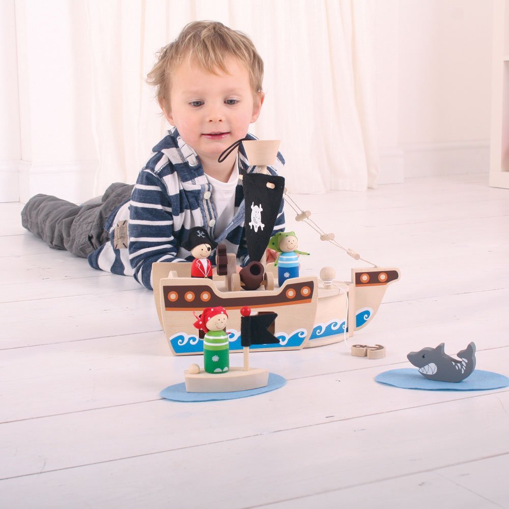 Mini Pirate Ship Playset - Toby Tiger UK Retail