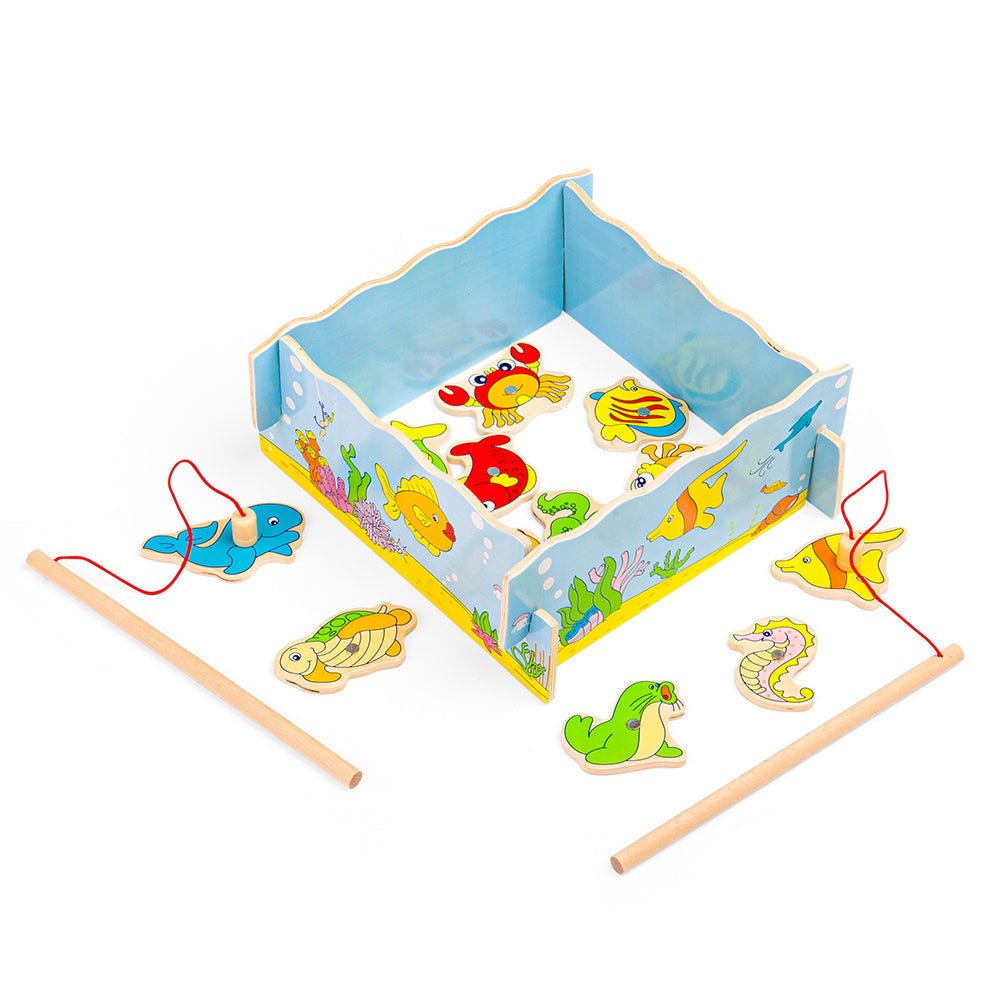 Fishing Game - Wooden Toy - Toby Tiger